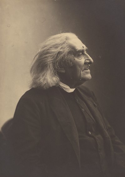 [Franz Liszt] av Nadar [Gaspard Félix Tournachon]