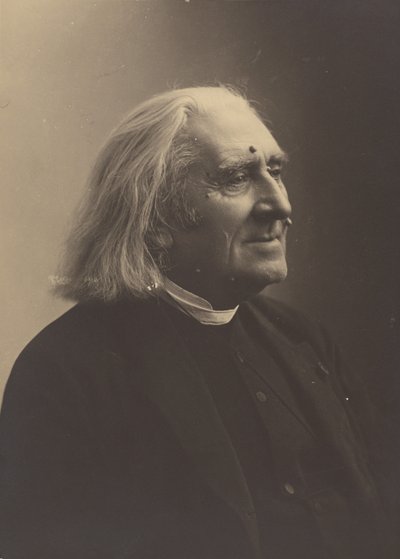 [Franz Liszt] av Nadar [Gaspard Félix Tournachon]