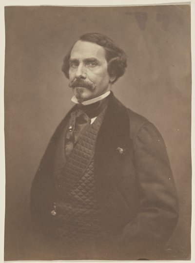 Jules Lecomte, journalist av Nadar [Gaspard Félix Tournachon]
