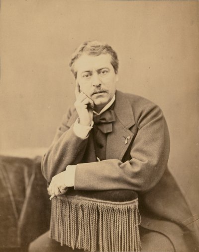 Maurice Sand av Nadar [Gaspard Félix Tournachon]