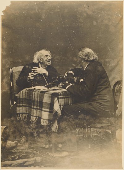 [Nadar med Marie-Eugene Chevreul på hans hundraårsdag] av Nadar [Gaspard Félix Tournachon]