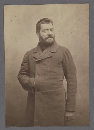 Xavier Meunier, arkitekt av Nadar [Gaspard Félix Tournachon]