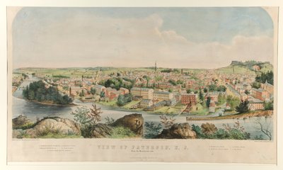 Utsikt över Paterson, N.J. av Nagel and Weingarten