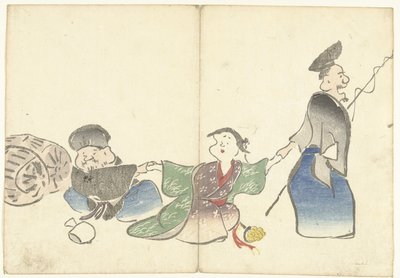 Två lyckliga gudar och en tempeldansös Bildalbum av Korin (serietitel) Korin gafu (serietitel) av Nakamura Hochu