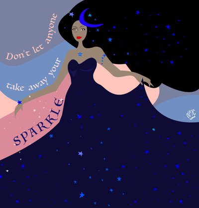 Sparkle, 2020 av Nancy Moniz Charalambous