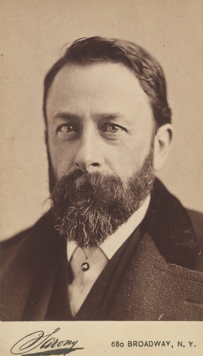 Albert Bierstadt av Napoleon Sarony