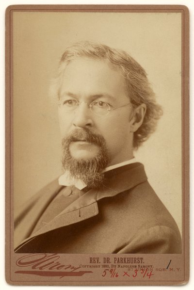 Charles Henry Parkhurst av Napoleon Sarony