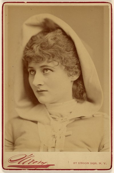 Mary Anderson av Napoleon Sarony