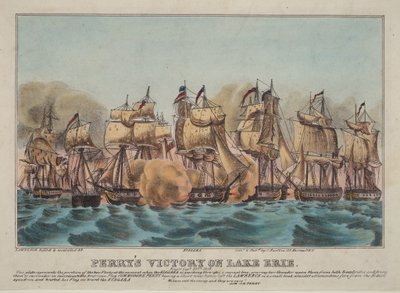 Perrys seger på Eriesjön av Napoleon Sarony