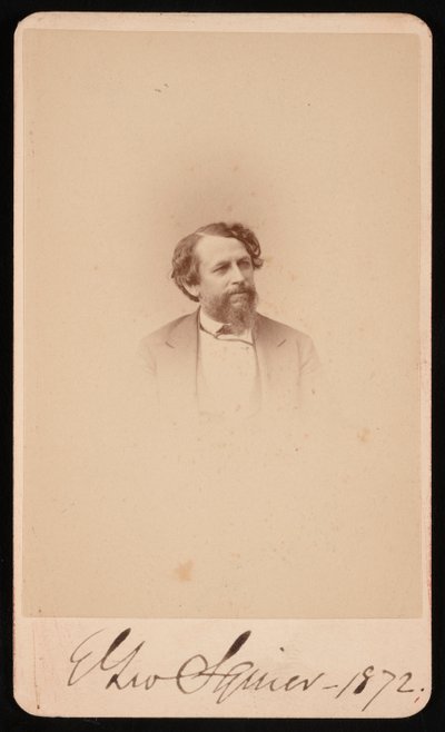 Porträtt av Ephraim George Squier 1821-1888, 1872. av Napoleon Sarony