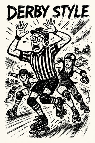 Derby-action av Natalie Bruns