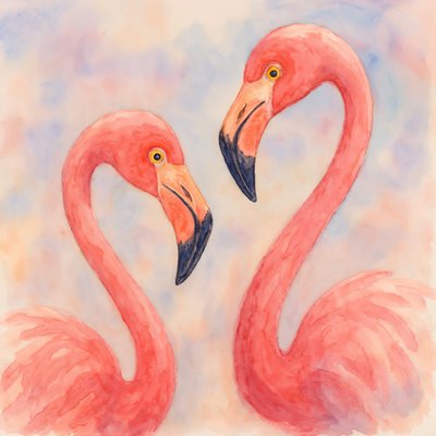 Jag älskar rosa flamingor av Natalie Bruns