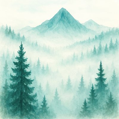 Dimskogens berg av Natalie Bruns