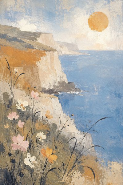 Soliga kustblommor av Natalie Bruns
