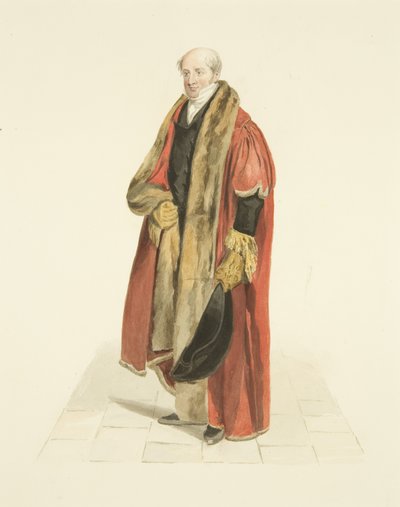 Kostym av sheriffen i Bristol av Nathan Cooper Branwhite