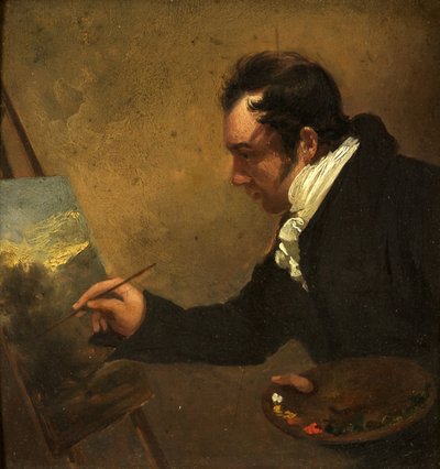 Porträtt av pastor John Eagles av Nathan Cooper Branwhite