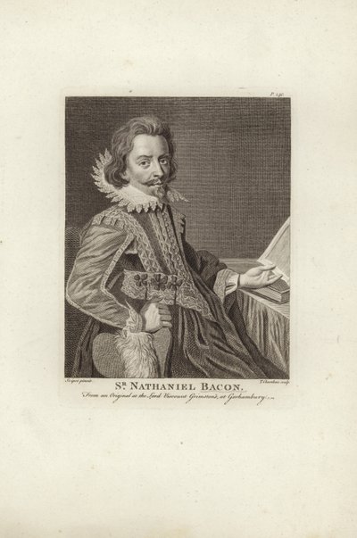 Sir Nathaniel Bacon, amatörmålare av Nathaniel Bacon