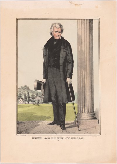 Andrew Jackson av Nathaniel Currier