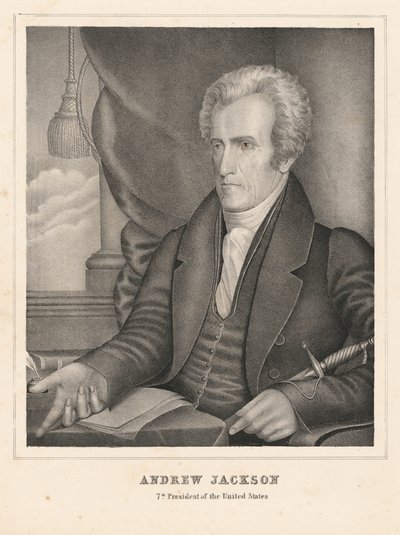 Andrew Jackson av Nathaniel Currier