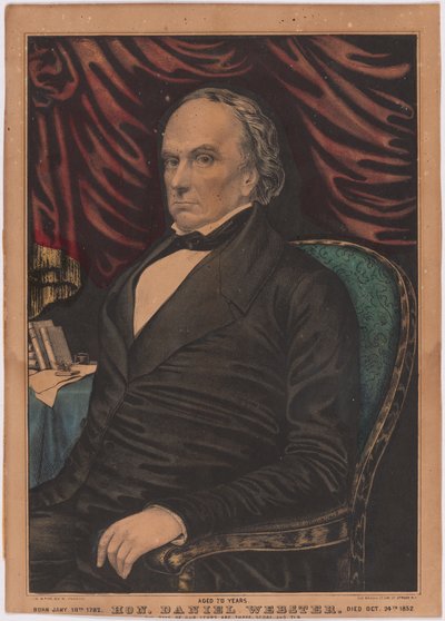 Daniel Webster av Nathaniel Currier