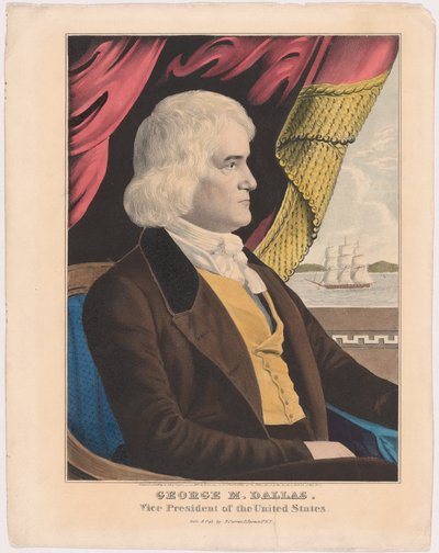 George Mifflin Dallas av Nathaniel Currier