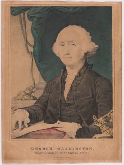 George Washington av Nathaniel Currier