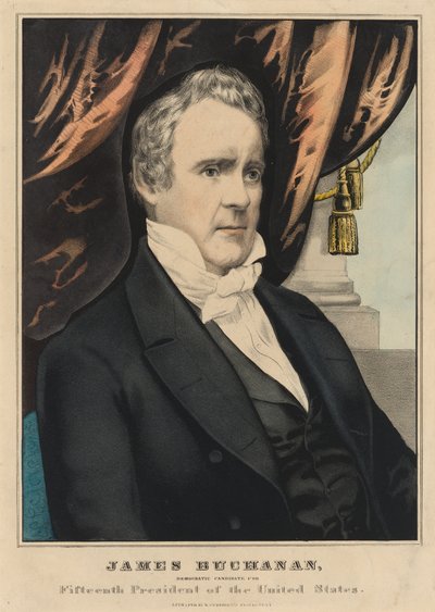James Buchanan av Nathaniel Currier