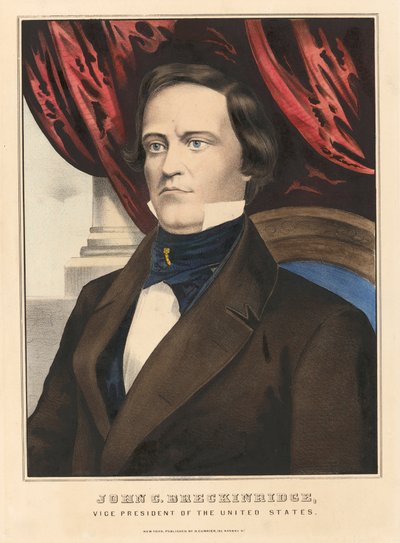 John Cabell Breckinridge av Nathaniel Currier