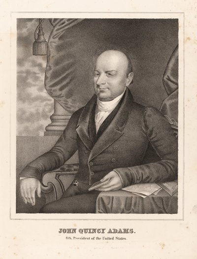 John Quincy Adams av Nathaniel Currier
