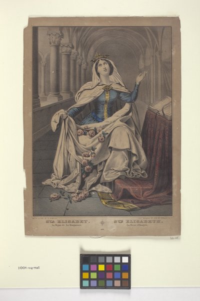 St. Elizabeth (bläck, penna) av Nathaniel Currier