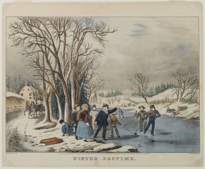 Vintertidsfördriv av Nathaniel Currier