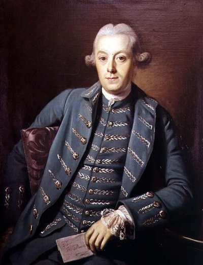 Porträtt av Charles Broughton av Nathaniel Dance Holland