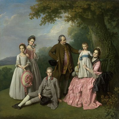 Familjen Pybus av Nathaniel Dance-Holland