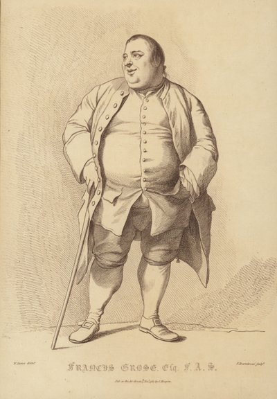 Francis Grose av Nathaniel Dance Holland