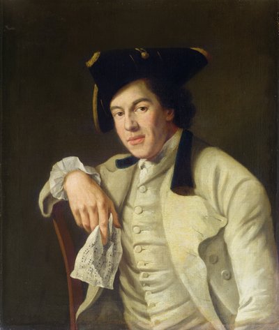 Porträtt av Charles Lee Lewis (1740-1803) av Nathaniel Hone