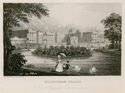 Buckingham Palace av Nathaniel Whittock