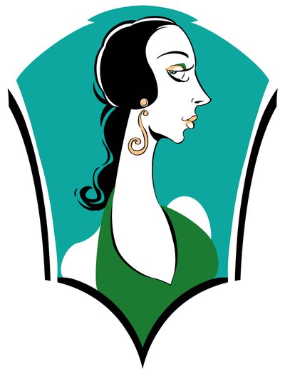 1920-talsmode: art déco-stil av Neale Osborne
