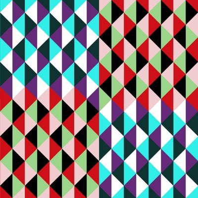 Dekorativ textildesign, 2016 (digital) av Neale Osborne