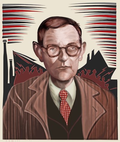Dmitrij Sjostakovitj, 2021 (digital) av Neale Osborne
