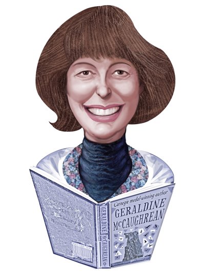 Geraldine McCaughrean, 2021 (digital) av Neale Osborne