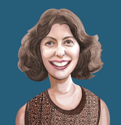 Geraldine McCaughrean, 2021 (digital) av Neale Osborne