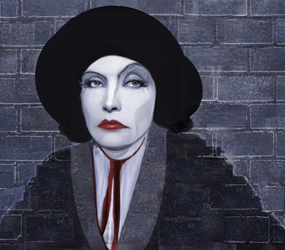 Greta Garbo, 2021 (digital) av Neale Osborne