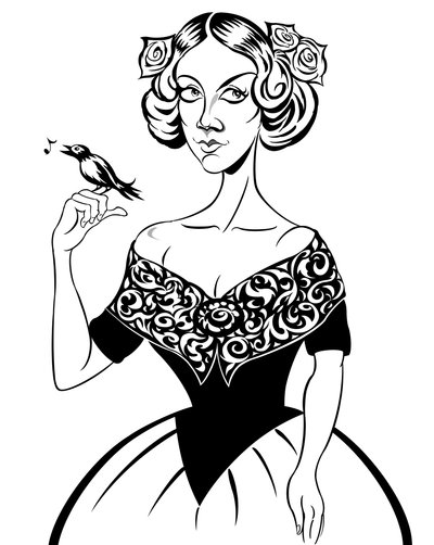 Jenny Lind, 2019 (digitalt) av Neale Osborne