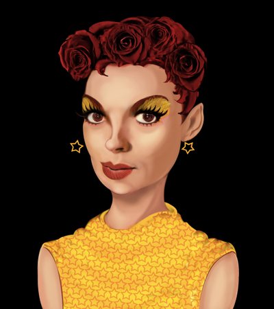 Judy Garland, 2021 (digital) av Neale Osborne