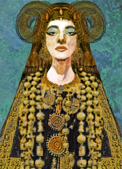 Maria Callas, 2023 (digital) av Neale Osborne