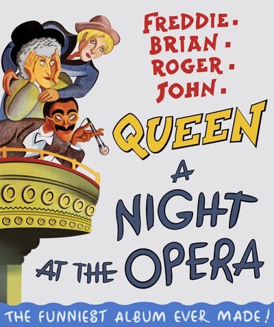 Queen: A Night at the Opera (affisch) av Neale Osborne