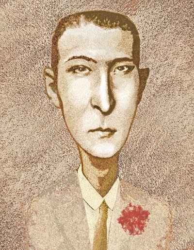 Rudolph Valentino, 2021 (digital) av Neale Osborne