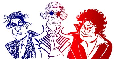 trio av franska revolutionära ledare, 2019 (digitalt) av Neale Osborne