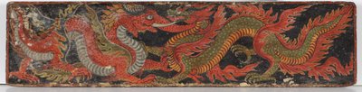 Buddhistiskt manuskriptomslag, 1659 (ogenomskinlig wc på trä) av Nepalese School