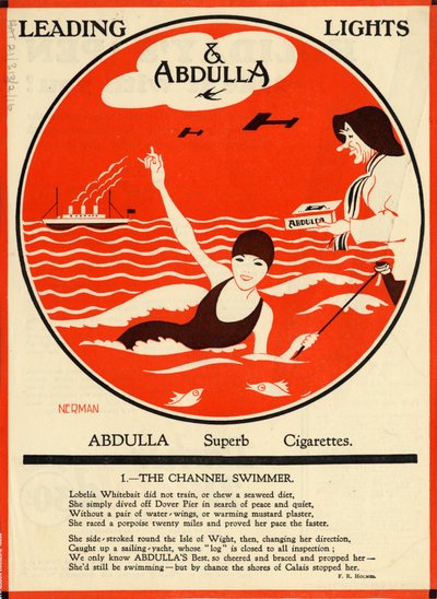 Abdulla cigaretter, 1920-talet av Nerman